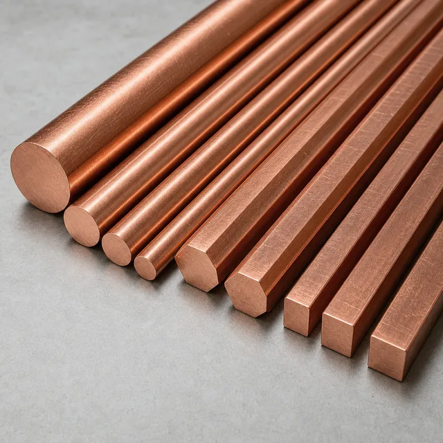 Copper bars & rods